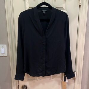 Brand New Halogen Black Blouse